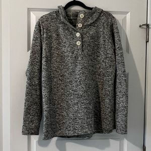 Gray Columbia Fleece Hoodie
